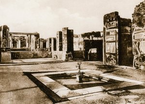 अपोलो का मंदिर, पोम्पेई, इटली, c1900s द्वारा अज्ञात