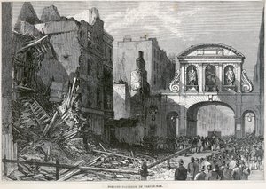 टेम्पल बार, लंदन, 1877 द्वारा अज्ञात