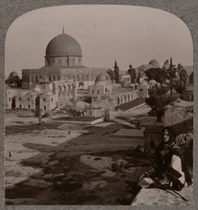 मंदिर परिक्षेत्र, यरूशलेम, c1900 द्वारा अज्ञात