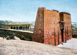 होरस का मंदिर, एडफू, मिस्र, 20 वीं शताब्दी द्वारा अज्ञात