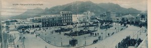 टेटुआन - प्लाजा डी एस्पाना का सामान्य दृश्य, c1910। द्वारा अज्ञात