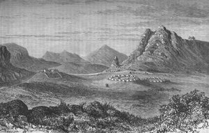 Thaba Bosigo, बासटोस का गढ़, c1880 द्वारा अज्ञात
