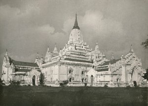 अनाडा पगोडा, पगौ, 1900। द्वारा अज्ञात