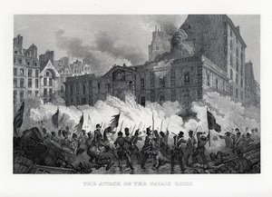 पैलेस रॉयल पर हमला, 1882 द्वारा अज्ञात