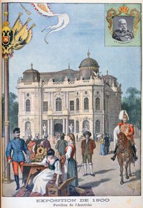1900, पेरिस, 1900 की यूनिवर्सल प्रदर्शनी में ऑस्ट्रियन पैवेलियन द्वारा अज्ञात