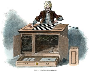 द ऑटोमेटन चेस प्लेयर, 1845 द्वारा अज्ञात