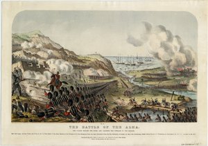 20 सितंबर, 1854, 1854 को अल्मा की लड़ाई द्वारा अज्ञात