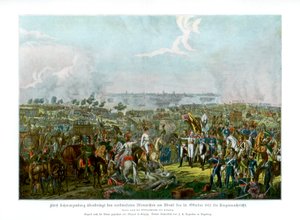 18 अक्टूबर 1813 1900 को जर्मनी के लीपज़िग में राष्ट्रों की लड़ाई द्वारा अज्ञात