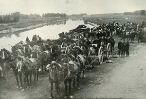 1919 की नदियों की लड़ाई। द्वारा अज्ञात