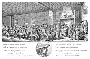 1885 में रामबोनेउ का कैबरे द्वारा अज्ञात