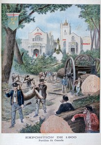 1900, पेरिस, 1900 की सार्वभौमिक प्रदर्शनी में कैनेडियन पैवेलियन द्वारा अज्ञात