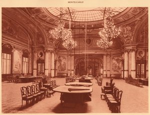 कैसीनो। - श्मिट्स हॉल, मोंटे कार्लो, 1930। द्वारा अज्ञात