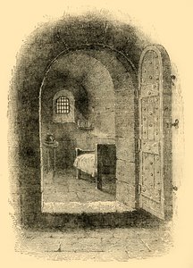 न्यूगेट में निंदा की गई सेल, c1872। द्वारा अज्ञात