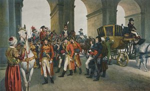 द कंसल्स टेक पोज़िशन ऑफ़ द टुलेरीज़, 10 अगस्त 1792, 1896। द्वारा अज्ञात
