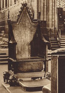 कोरोनेशन चेयर एंड द स्टोन ऑफ स्कॉन, 1937 द्वारा अज्ञात