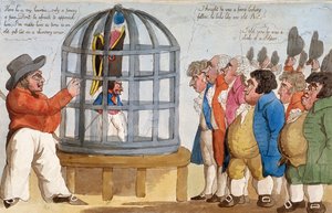 लंदन में कॉर्सिकन बजाजेट, 1803 द्वारा अज्ञात