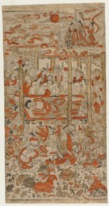 द डेथ ऑफ द बुद्धा, सी। 1710s। द्वारा अज्ञात