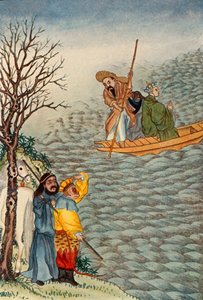 ब्लैकवाटर रिवर के दानव मास्टर को दूर ले जाते हैं, 1922। द्वारा अज्ञात