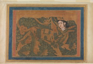 शानदार प्राणी बुराक, सीए। 1660-80। द्वारा अज्ञात