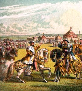 द फील्ड ऑफ द क्लॉथ ऑफ गोल्ड, 1520, सी 1850 द्वारा अज्ञात