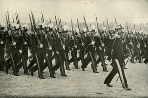 1919 में फ्रेंच आर्मी ऑफिसर। द्वारा अज्ञात