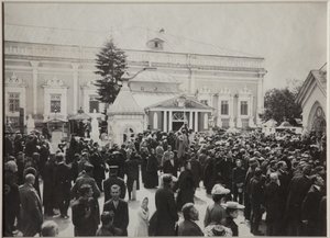 नोवोडेविच कब्रिस्तान में एंटोन चेखव का अंतिम संस्कार, 22 जुलाई, 1904, 1904 द्वारा अज्ञात