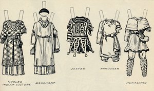 ऐतिहासिक पोशाक की गैलरी: रिचर्ड I के दिनों में पहनी गई पोशाकें, c1934 द्वारा अज्ञात