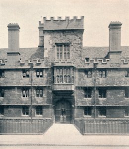 द गेटवे, वाधम कॉलेज, ऑक्सफोर्ड, 1903 द्वारा अज्ञात