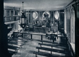 विलियम्सबर्ग के कैपिटल में जनरल कोर्ट, c1938 द्वारा अज्ञात