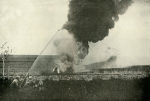 जर्मन फ्लेममेनवर्फर।, 1919। द्वारा अज्ञात