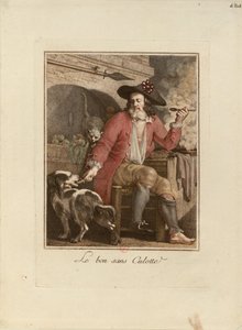 द गुड सैंस-कुलोटे, 1793-1794। द्वारा अज्ञात
