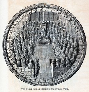 द ग्रेट सील ऑफ़ इंग्लैंड क्रॉमवेल्स टाइम, 1882 द्वारा अज्ञात