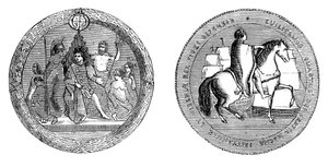 द ग्रेट सील ऑफ़ किंग विलियम IV, c1895 द्वारा अज्ञात