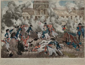 10 अगस्त 1792, 1792 का विद्रोह। द्वारा अज्ञात