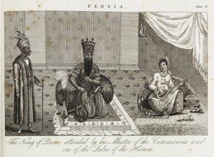 फारस के राजा, सी 1810-1829 द्वारा अज्ञात