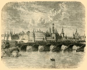क्रेमलिन, मॉस्को, 1890। द्वारा अज्ञात