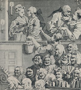 द लाफिंग ऑडियंस, 1733, 1920 द्वारा अज्ञात