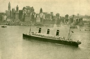 न्यूयॉर्क में लेविथान, c1930। द्वारा अज्ञात