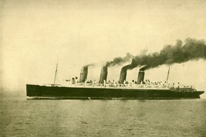 मूरटानिया क्यूनार्ड लाइन, 30,696 टन, c1930। द्वारा अज्ञात