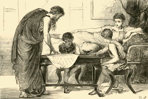 1890 में द मदर ऑफ द ग्रैची। द्वारा अज्ञात