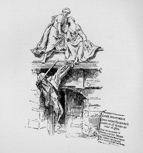 कोकिला स्मारक, 1890। द्वारा अज्ञात