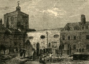 सेंट जेम्स के पुराने चर्च, क्लेरकेनवेल, c1872। द्वारा अज्ञात