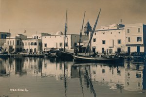 बिज़र्टा का पुराना बंदरगाह, ट्यूनीशिया, 1936 द्वारा अज्ञात