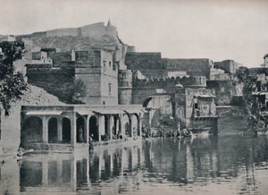 The Padam Sagar Tank at Jodhpur, 1936.  द्वारा अज्ञात