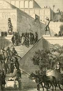 कौंयुनजिक का महल, जीर्णोद्धार। लेयर्ड के बाद, 1890। द्वारा अज्ञात