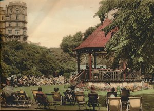 परेड गार्डन, स्नान, समरसेट, c1925 द्वारा अज्ञात