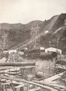द पाइप्स एट रिबेरो दास लासेज: रियो लाइट एंड पावर वर्क्स, 1914 द्वारा अज्ञात