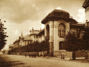 पोन्सोव्स्की और माइंडोव्स्की के घर, पोर्शकाया स्ट्रीट, मॉस्को, रूस, 1900 के दशक में हैं द्वारा अज्ञात