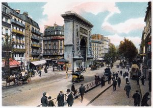 पोर्ट सेंट डेनिस, पेरिस, c1900 द्वारा अज्ञात