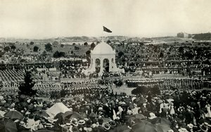 1 जनवरी, 1901 को c1930 सिडनी में ऑस्ट्रेलिया के राष्ट्रमंडल की उद्घोषणा। द्वारा अज्ञात
